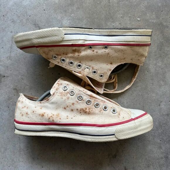 Vintage 60s Bata Bullets Converse Copies Sneakers Size 10.5 NOS